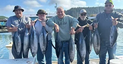 Salmon Rockfish Combo — 8-Hour Nearshore Fishing Charter from Winchester Bay, Oregon