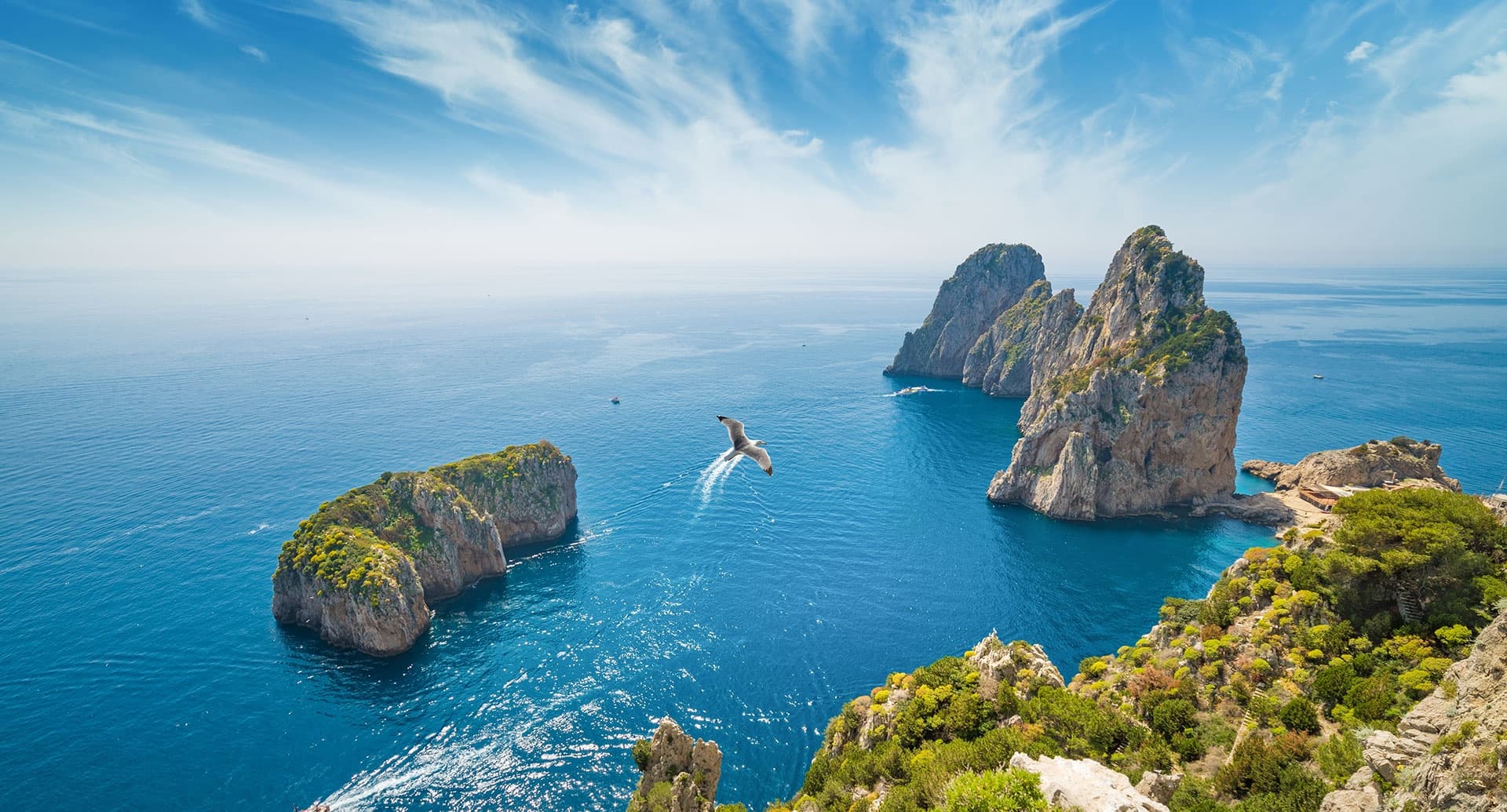 Water Activities: Private Capri Island Tour by Excursion Boat Sorrento