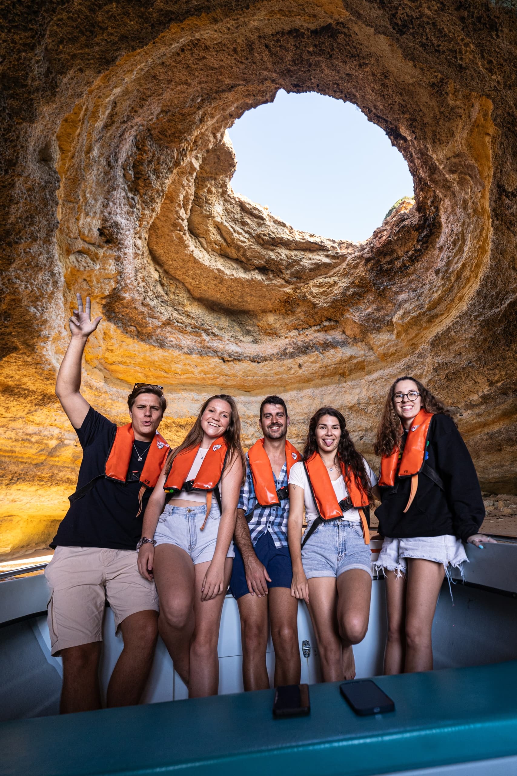 Boat Tour & Sea Caves with Carvoeiro Caves in Portimão