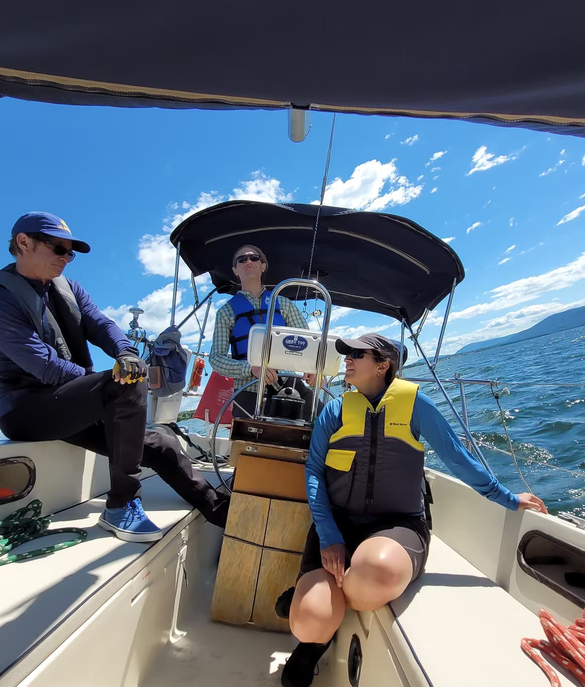 Sailing on Lake Champlain with Sail Adirondacks LLC