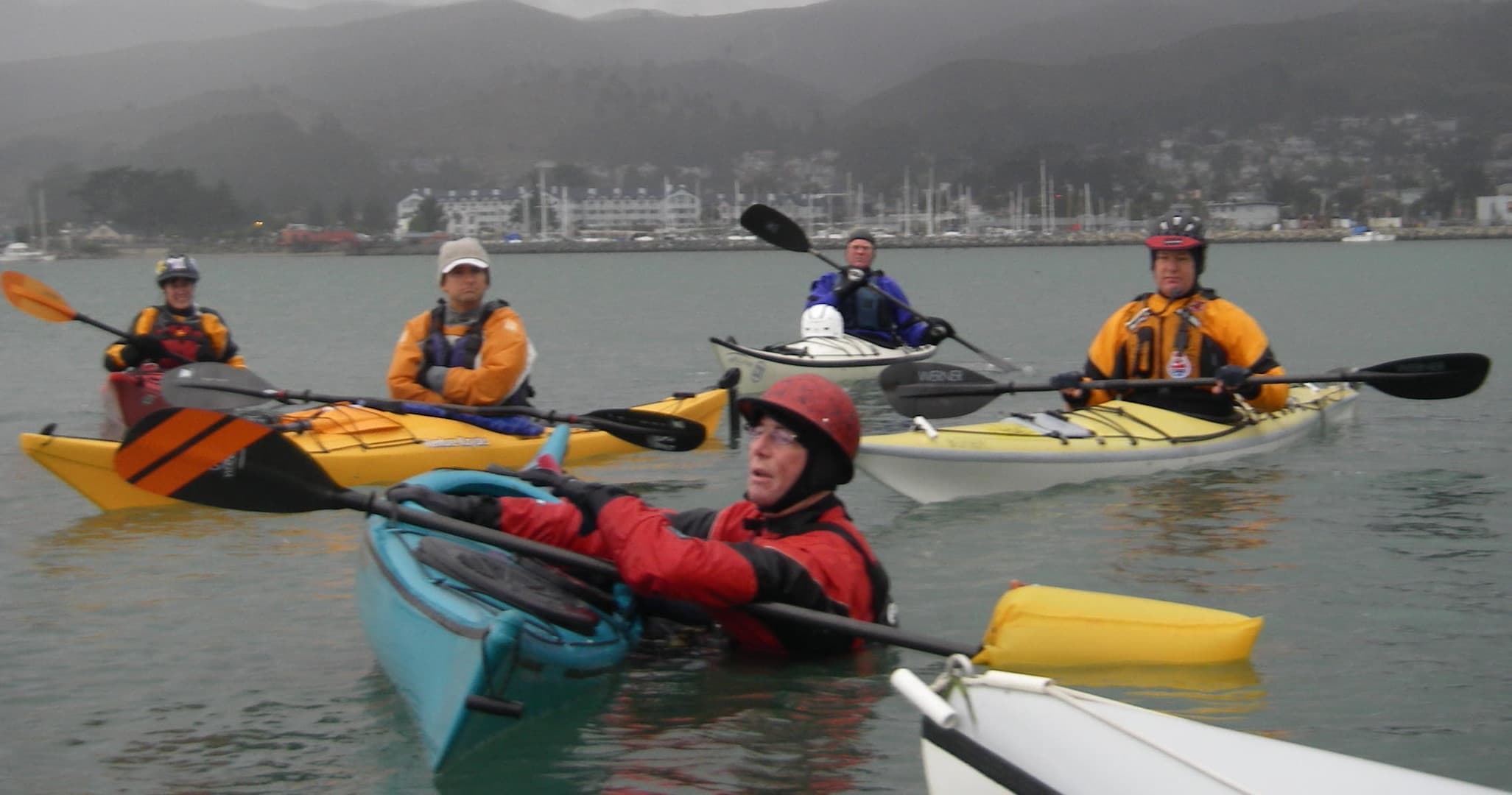 California Canoe & Kayak's Warm Water Sea Kayak Rescue in Richmond
