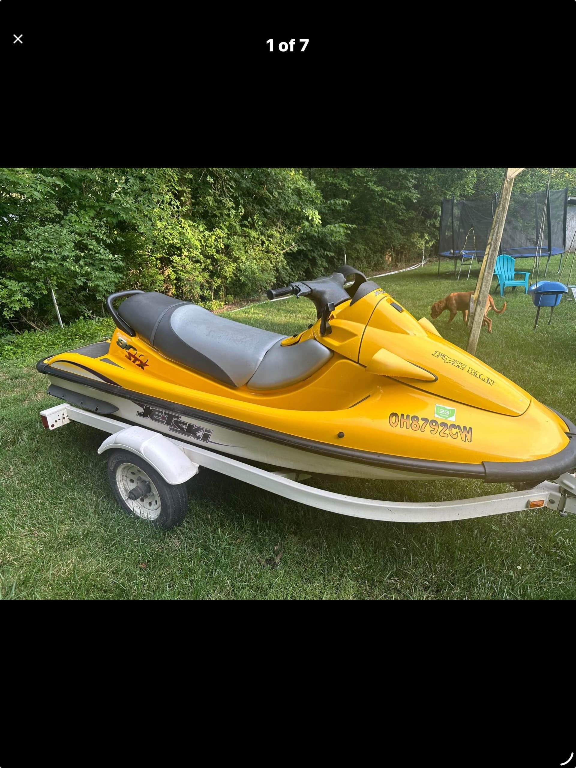 Kawasaki jt900 b2 Jet Ski Rental at Taylorsville Lake