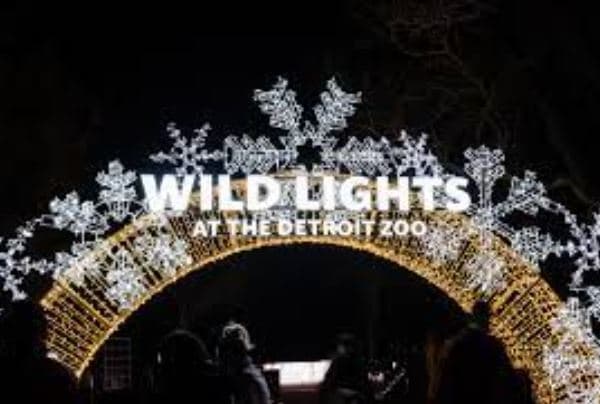 Wild Lights at the Detroit Zoo Northern Market: Mount Pleasant Holiday Light Walk
