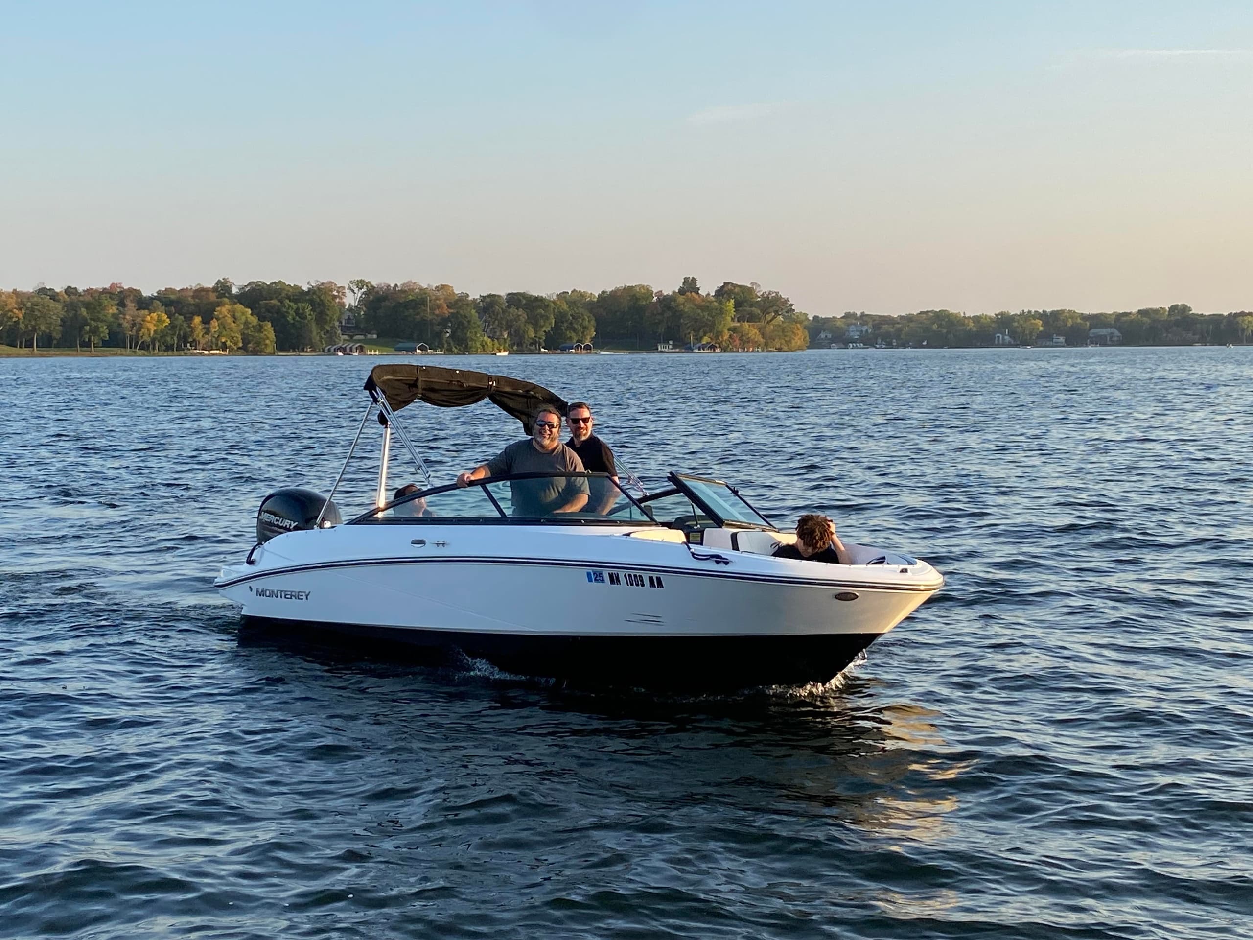 Bareboat Charter Monterey 205 on Lake Minnetonka — Excelsior Day Cruises photo 1