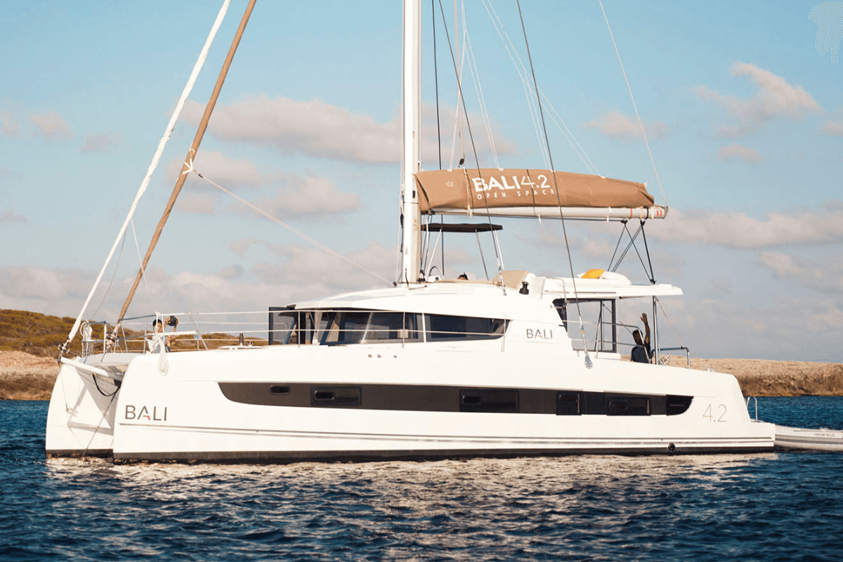 Full-Day 42 Foot Bali Catamaran Charter from Marina del Rey: Dolphins, Malibu & Sunset