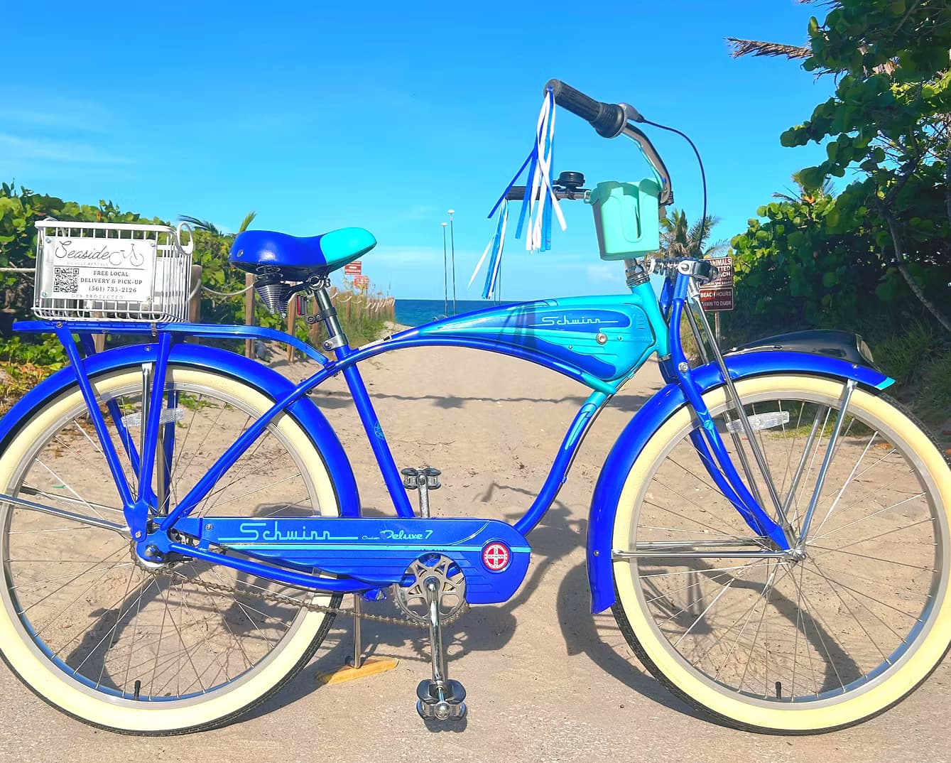Cruising Delray Beach with Seaside Bicycle Rentals
