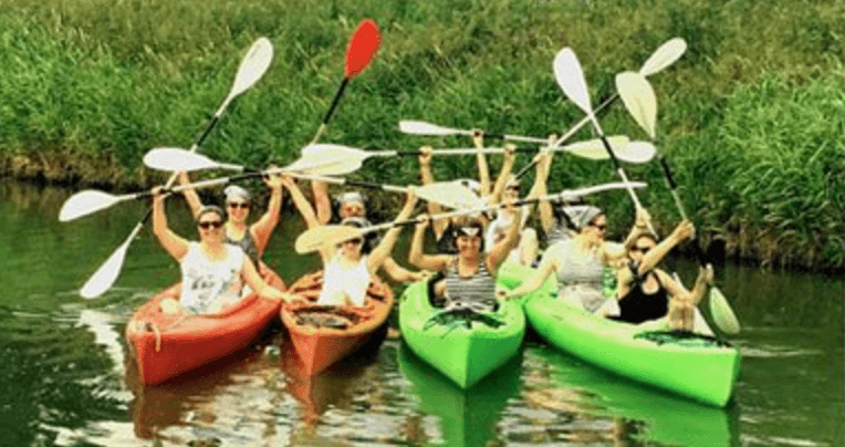 Kayaking in Niedersachsen with Bright Side Tours