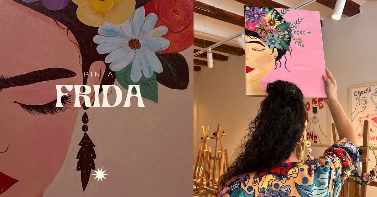 Paint Like Frida: Guided Wine & Art Night in Madrid's Centro
