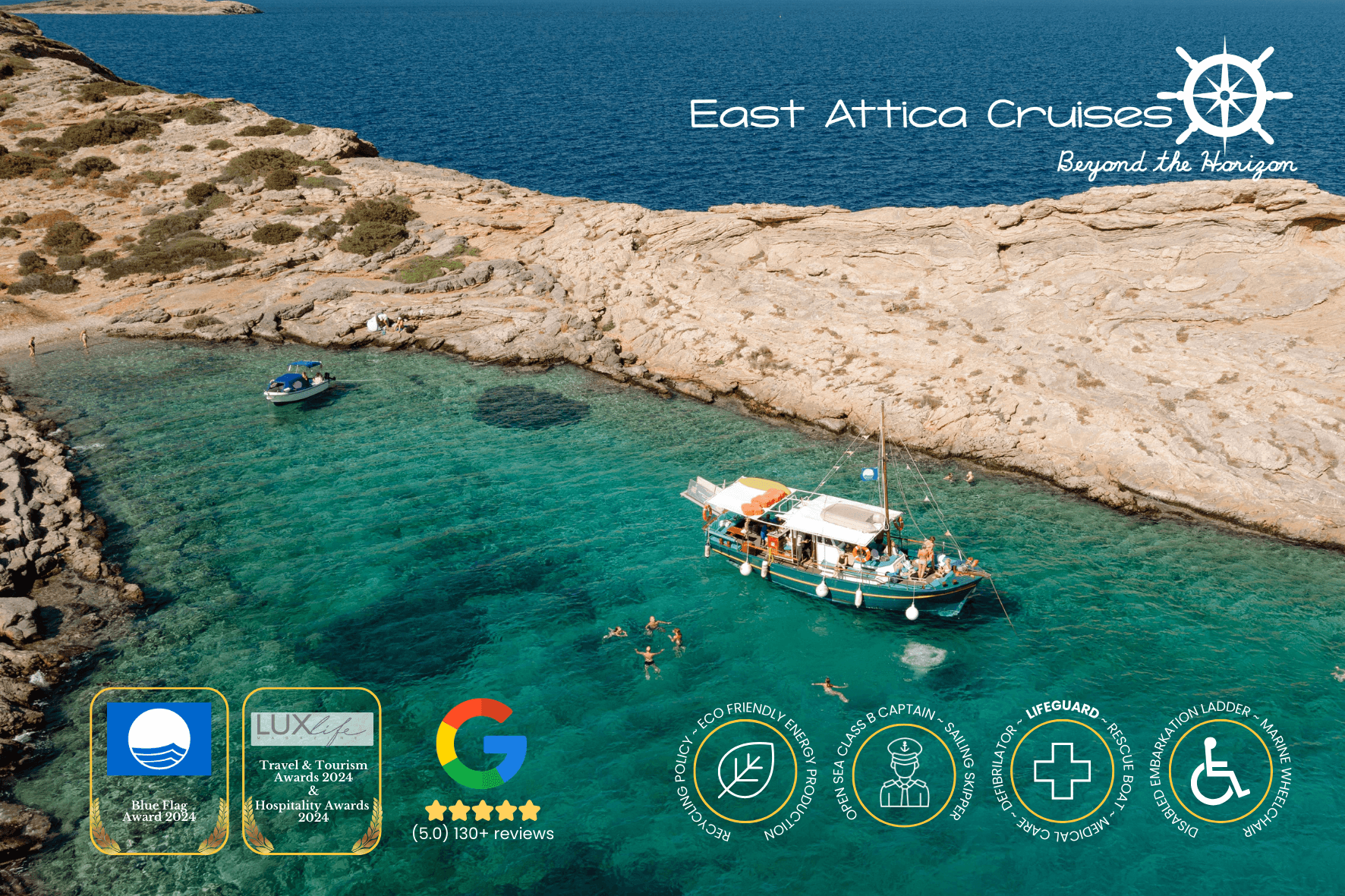 Private Cruises by East Attica Cruises in Porto Rafti