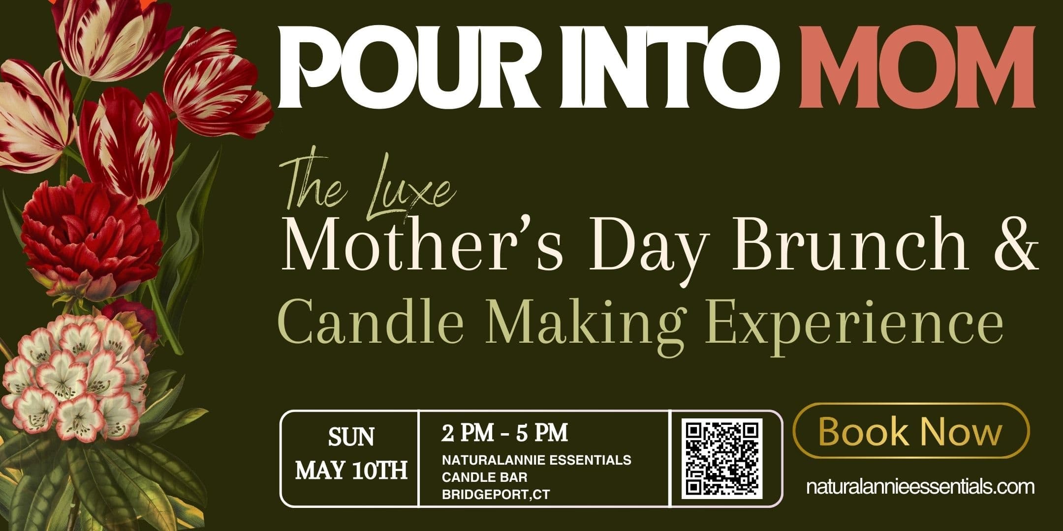 Mother's Day Brunch & Candle-Making at 1313 Connecticut Ave, Bridgeport