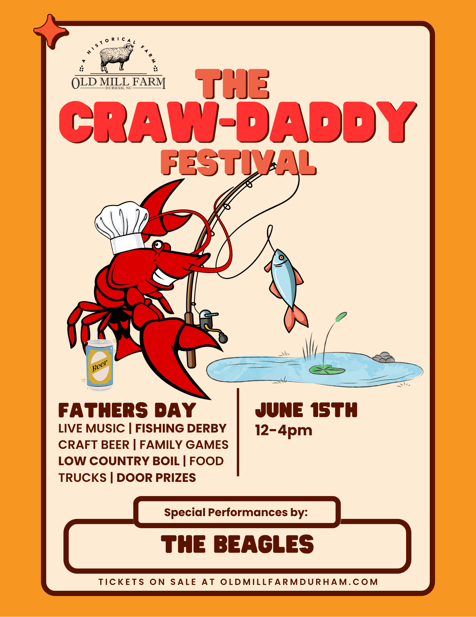 Celebrate Father’s Day at The Craw-Daddy Festival in Durham