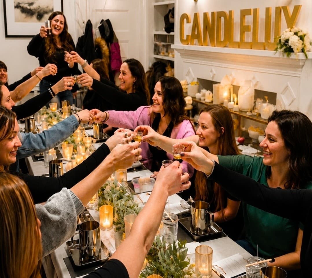 Make Your Own Soy Candle on Newbury Street — Private CandleLux Workshops in Boston