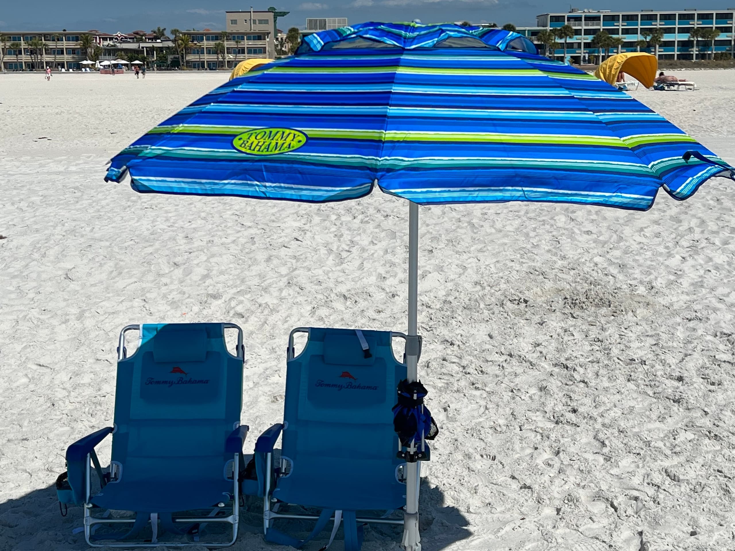 Beach Chair Rentals at Mad Beach Paddlesports, Treasure Island