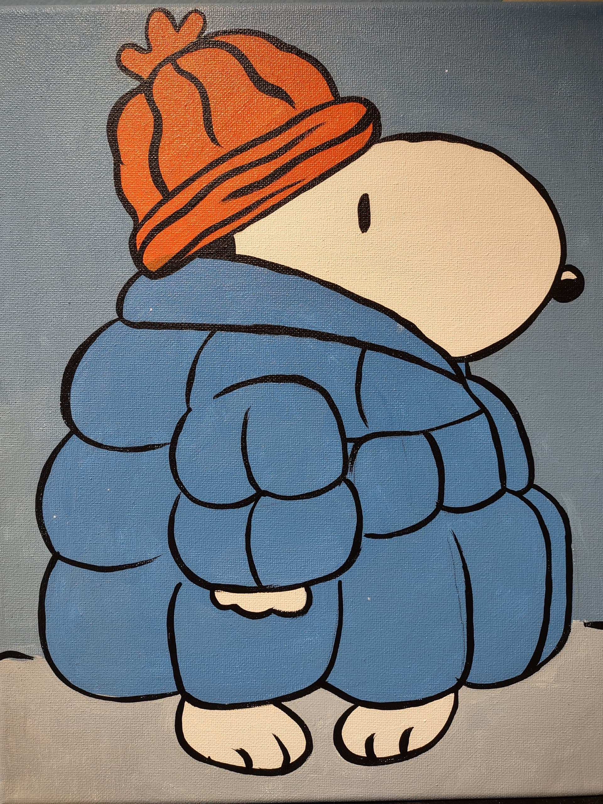 Omaha Paint Night: Create a 12x20 'To the Moon and Back' Board in Two Hours