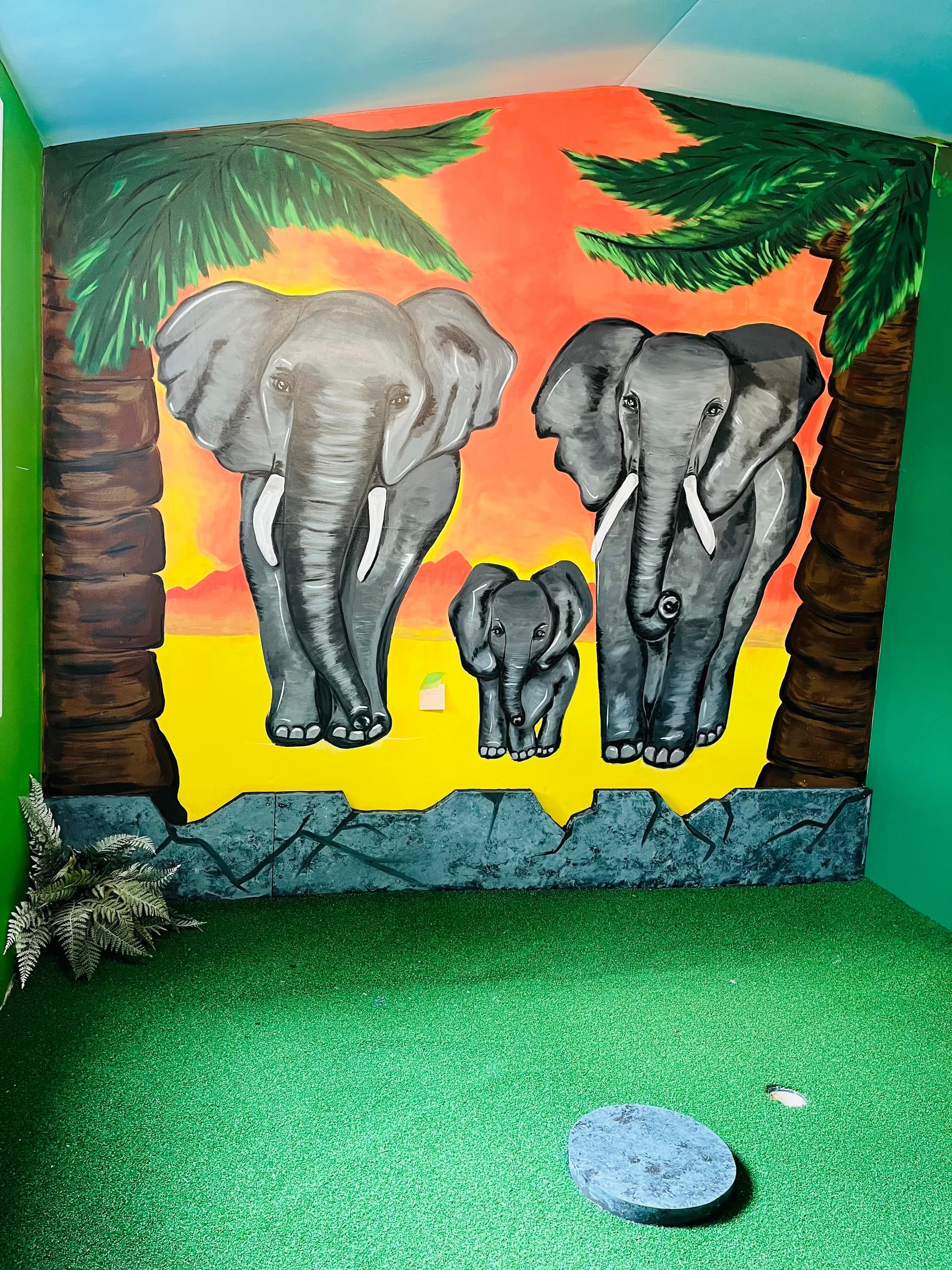 Indoor Jungle Mini Golf Adventure at Ferrymead Golf