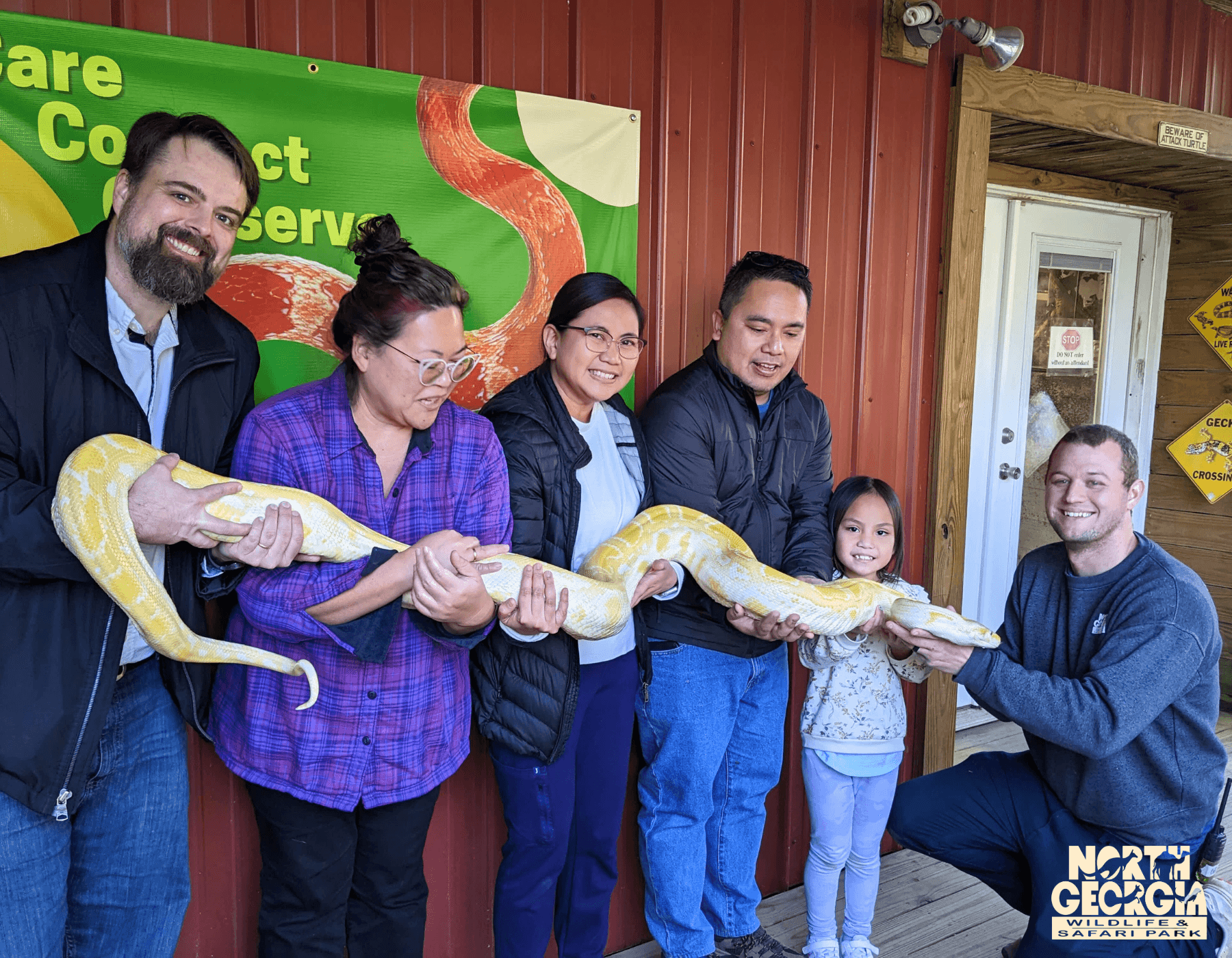 Reptile Experience in Cleveland, Georgia at North Georgia Wildlife