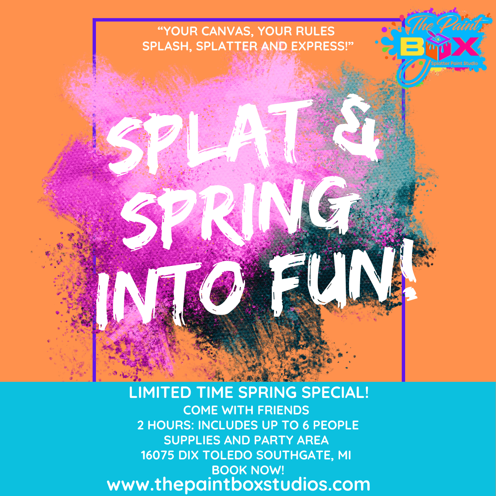 Splatter and Spring into Fun in Southgate, Michigan