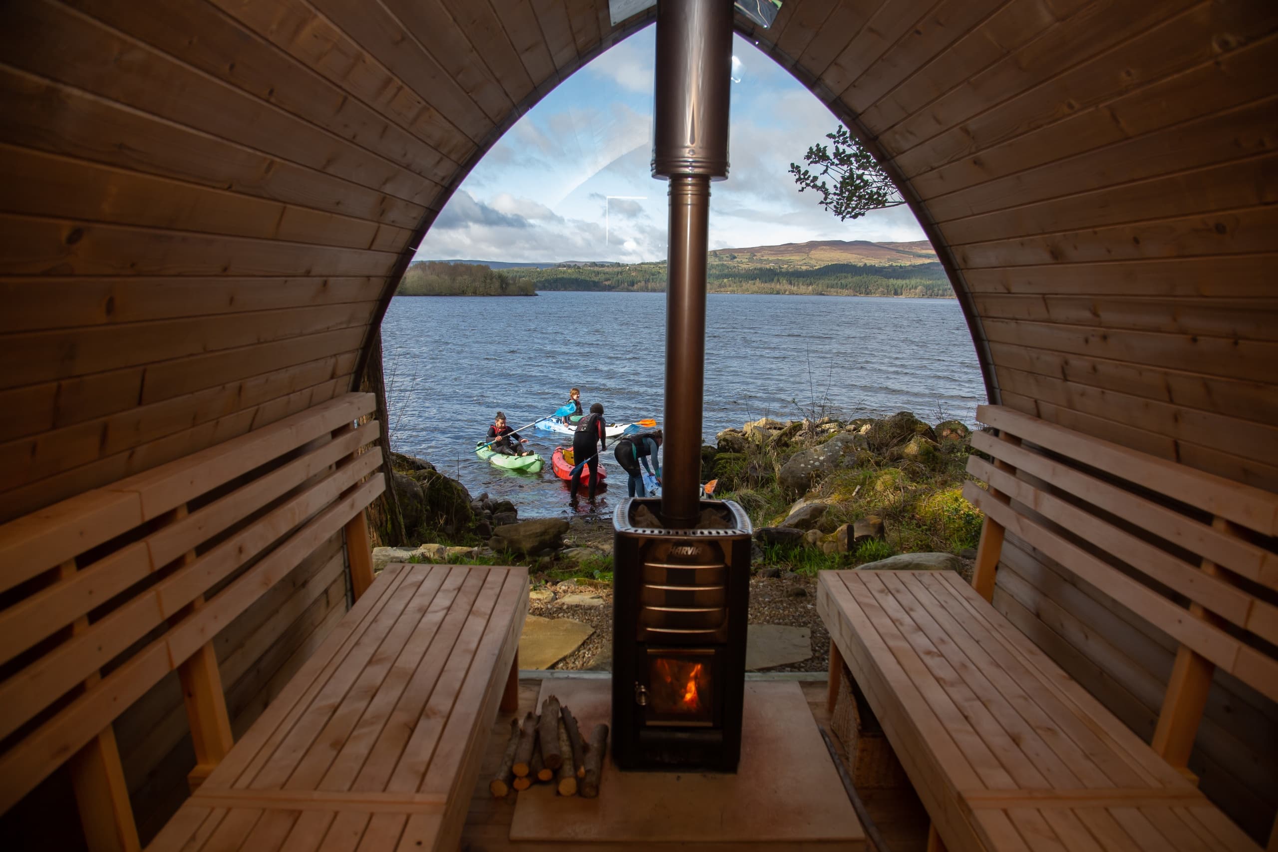 Nordic Sauna Retreat at Corralea Activity Centre, Belcoo