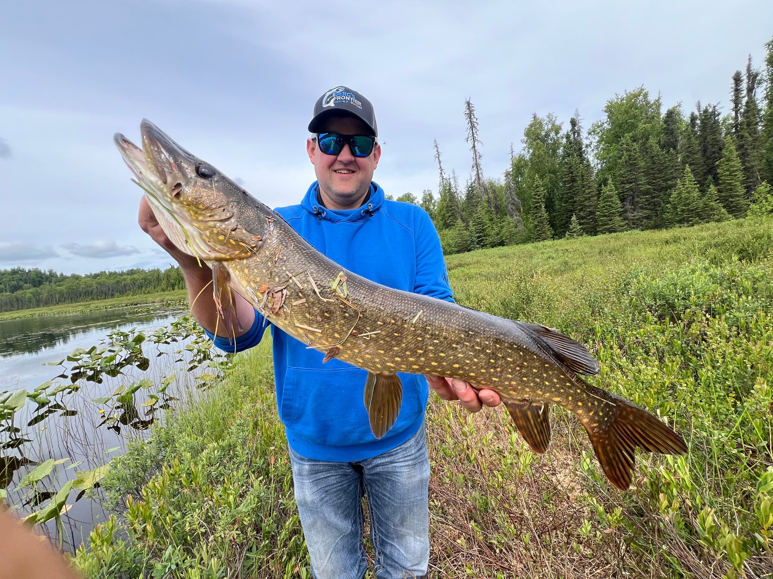 Northern Pike Fishing with Berg's Frontier Fishing Guides in Wasilla
