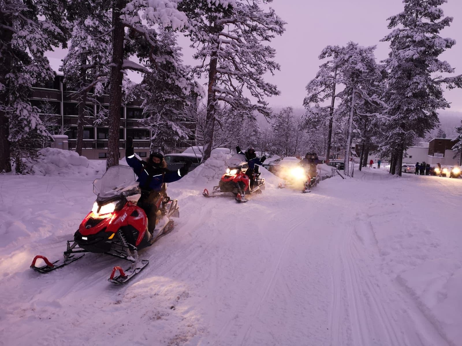 Snowmobile Adventure in Saariselkä with Lapponia Tours