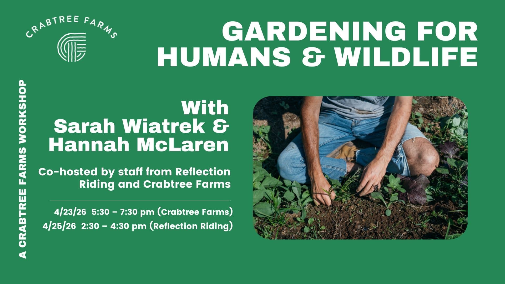 Gardening for Humans & Wildlife at Crabtree Farms: Chattanooga Native Plant Workshop photo 1