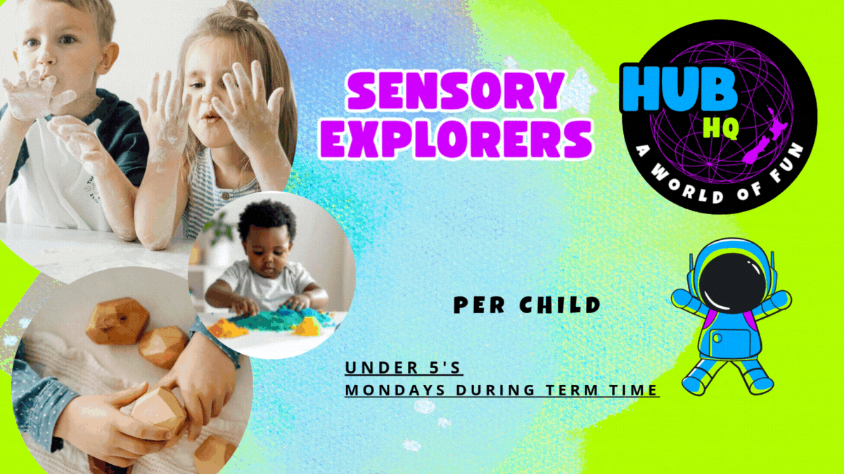 Under-5 Sensory Explorers at Hub HQ: Alexandra's Indoor Play Session for Toddlers