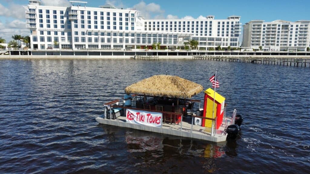 Tiki Day Cruises on Charlotte Harbor with Red Tiki Tours
