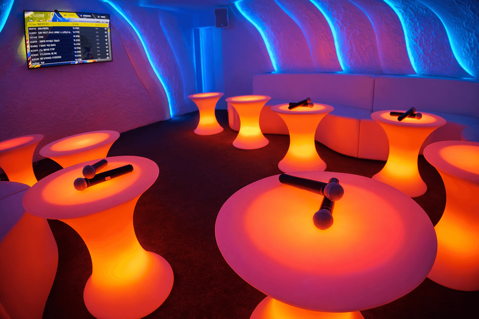 Private Karaoke Iceberg Room: Budapest's Multilingual Karaoke Experience photo 2