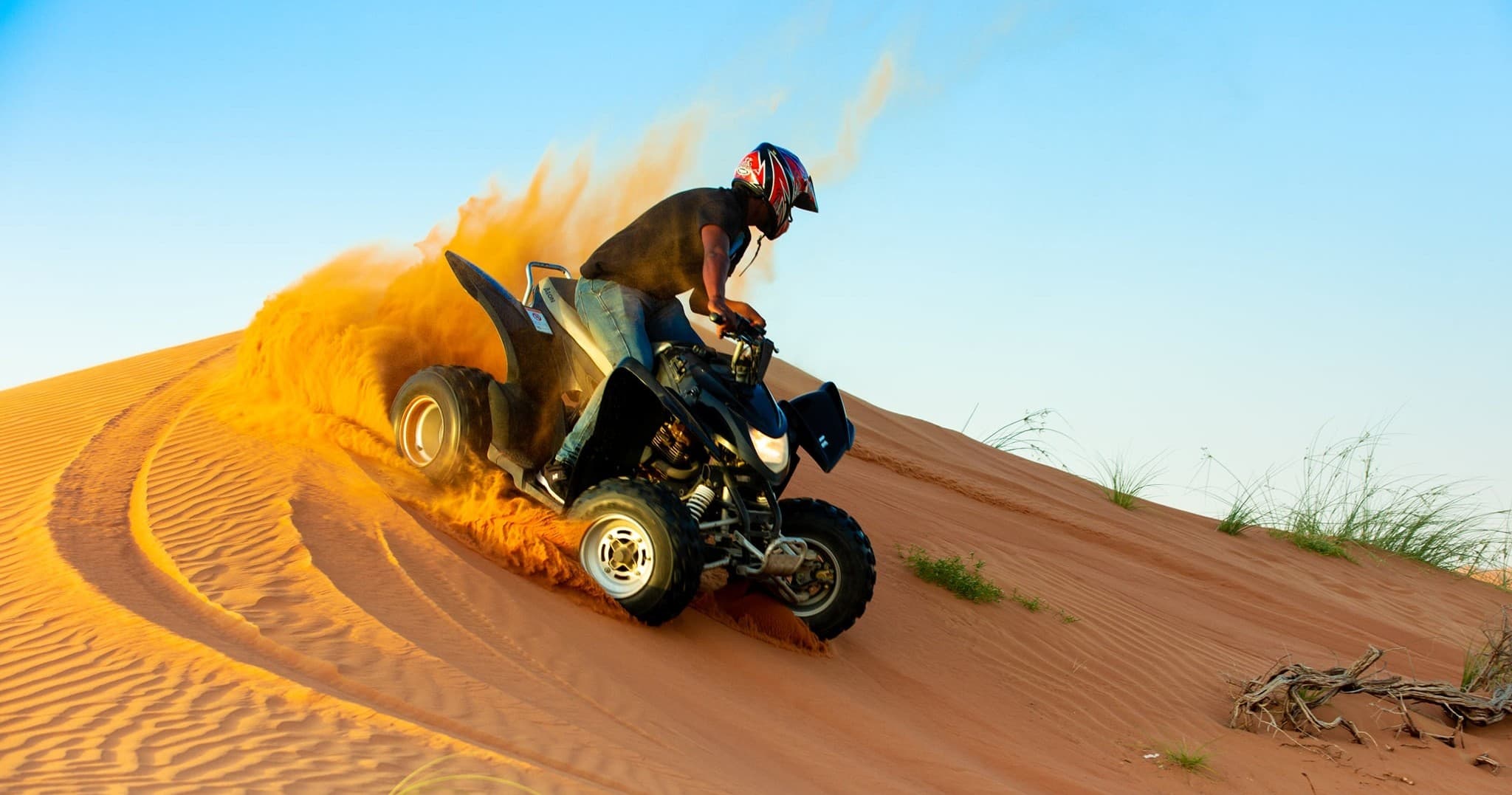 Thrilling Quad Bike Tour Across the Red Dunes of Ras Al Khaimah