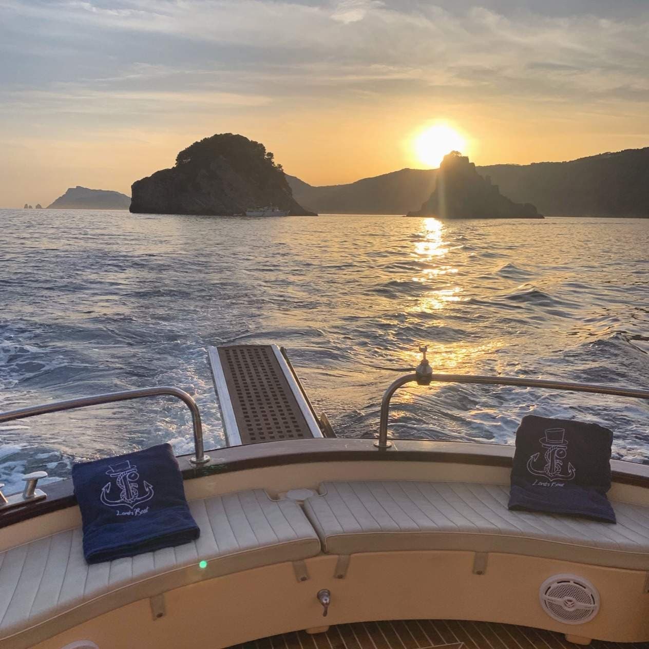 Sunset Boat Tour by Lord's Boat in Salerno for Amalfi Coast Views