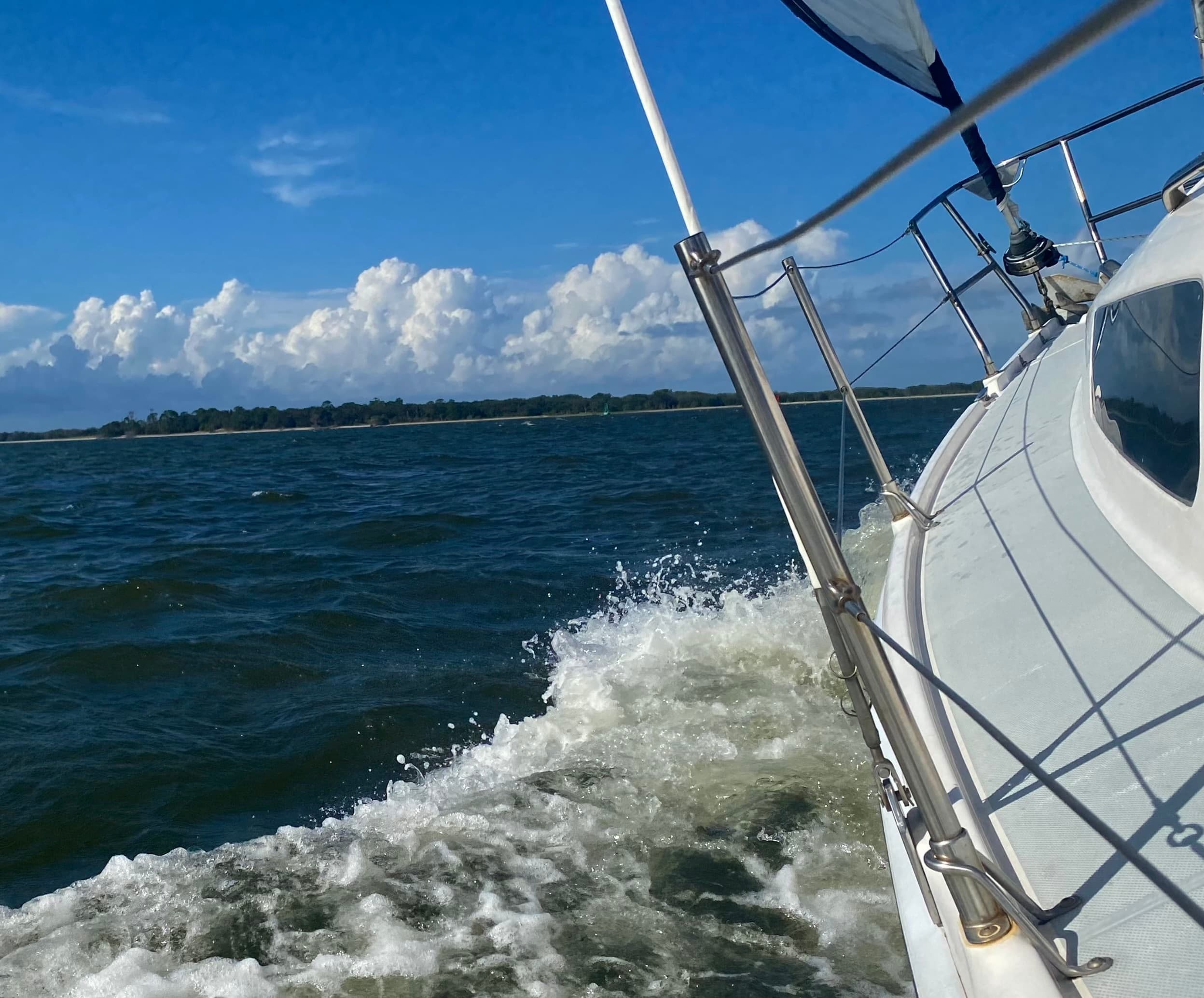 Sea-breeze Sailing with Windward Sailing on Amelia Island
