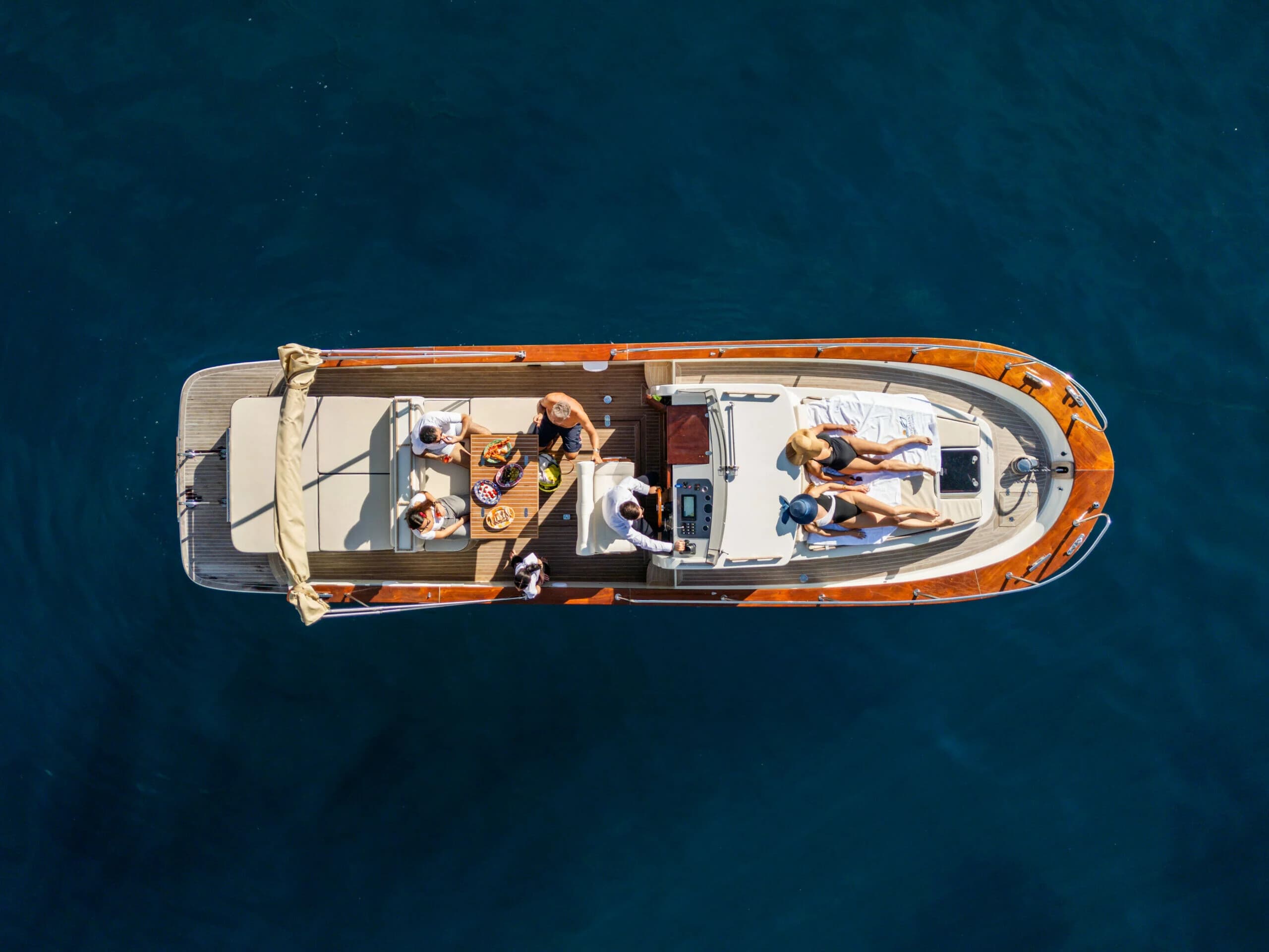 Capri Gozzo Boat Tour from Salerno: Swim, Sip and Explore by Classic Boat photo 4