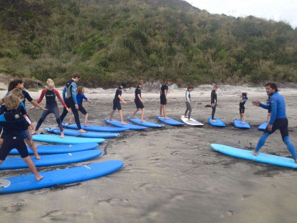Kids Surf Program at Mangawhai Heads Surf School