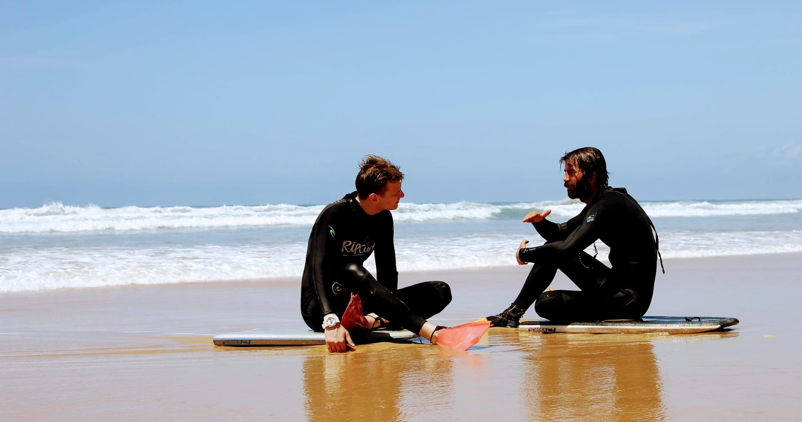 Surf Coaching with Get Stoked in Almada, Portugal
