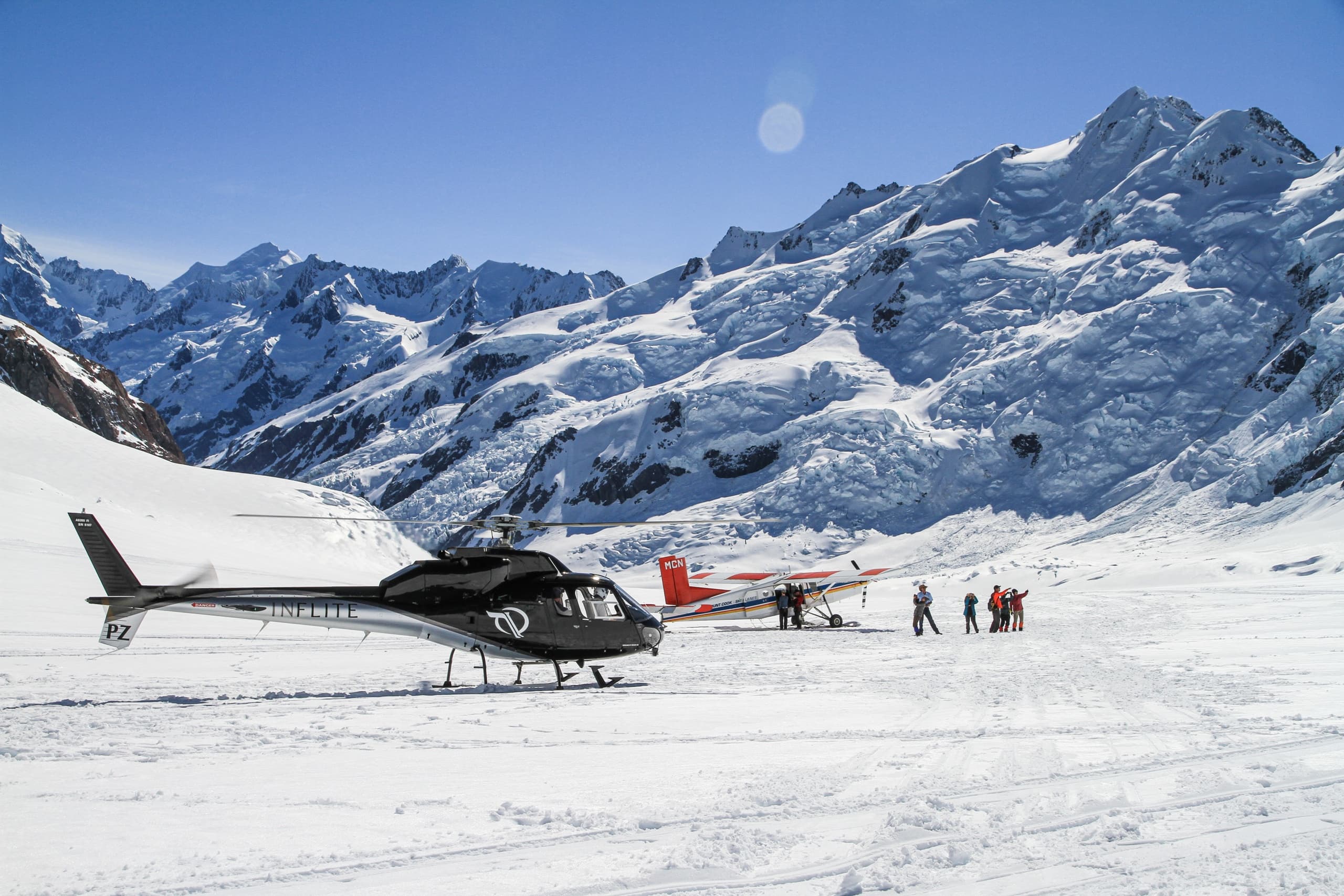 Aerial Adventure & Mt. Cook Scenic Flight with INFLITE