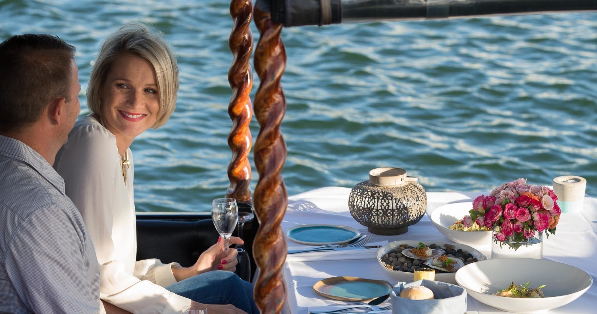 Water-Activities: Gondolas of Noosa Private Dinner Cruise Experience