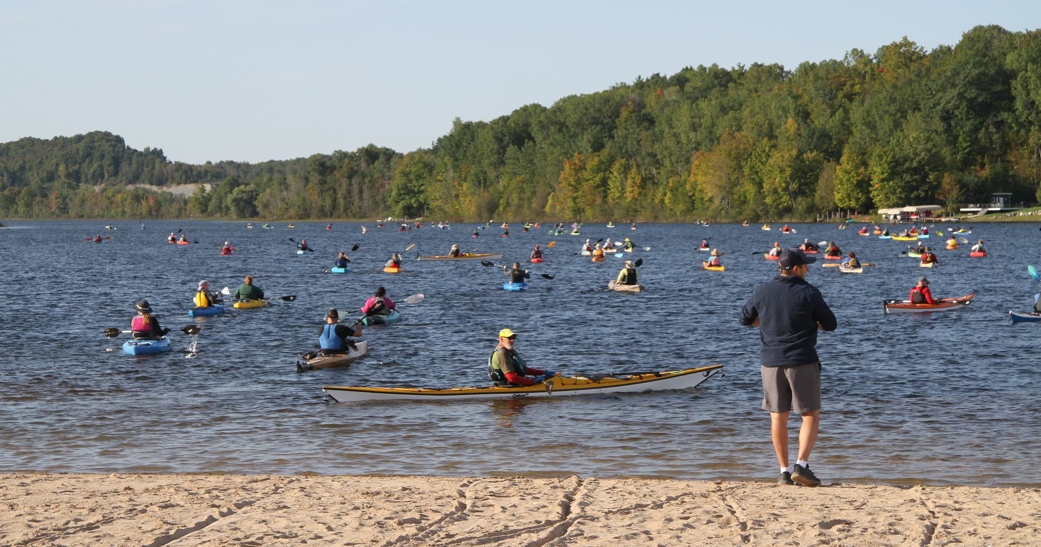Paddle Antrim Single Kayak Adventure in Bellaire, MI