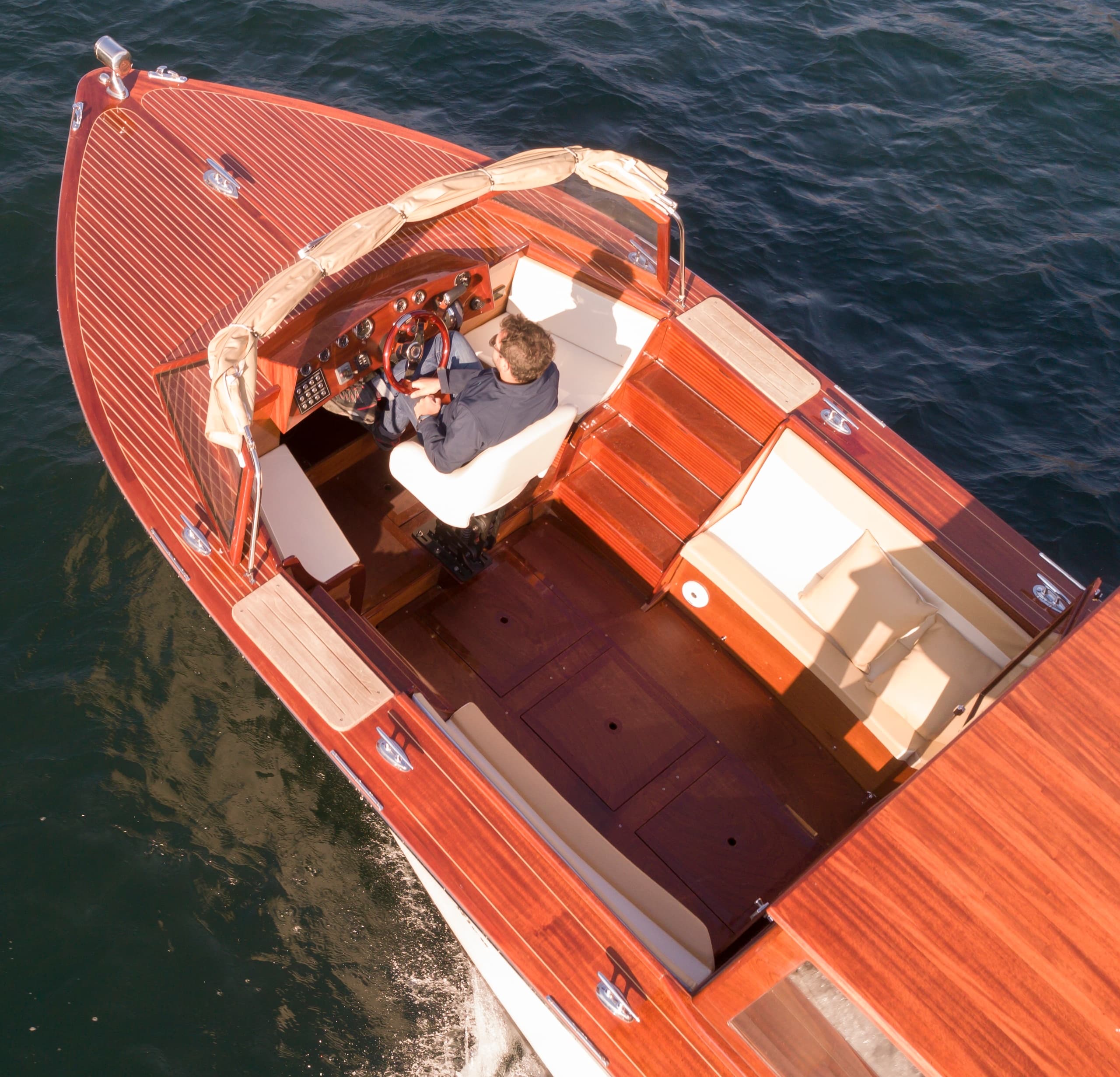 Water Activities & Vaporina: Lake Como Adventure by Como Classic Boats