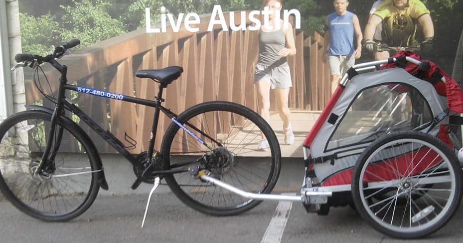 Bike Trailer Rentals for Kids in Austin, TX