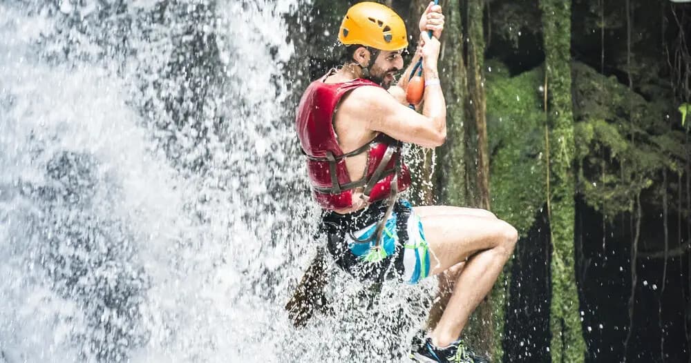 Rincon de la Vieja Waterfall Canyoning: 2.5-Hour Rappels & Tarzan Swing in Guanacaste photo 1