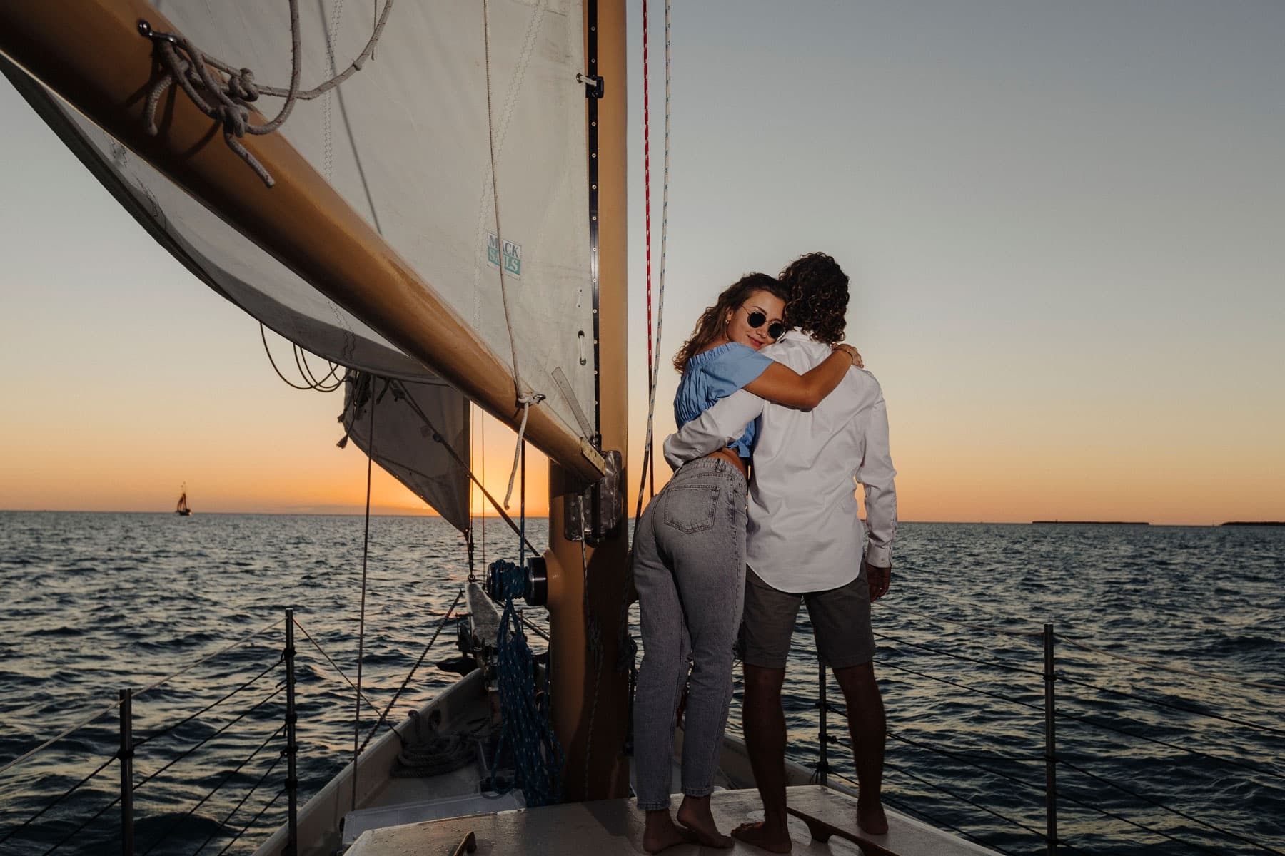 Stock Island Wind & Wine Sunset Sail in Key West