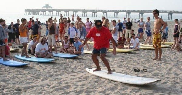 Surfing & SUP Clinics in Deerfield Beach, Florida