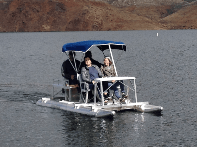 Water Activities with Aqua Cycles at Lake Kaweah