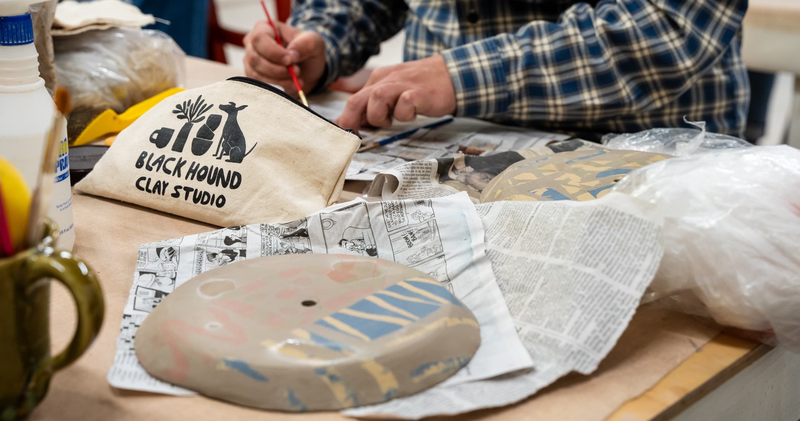 Color in Clay: Intermediate Handbuilding Evenings at Black Hound Studio Philadelphia