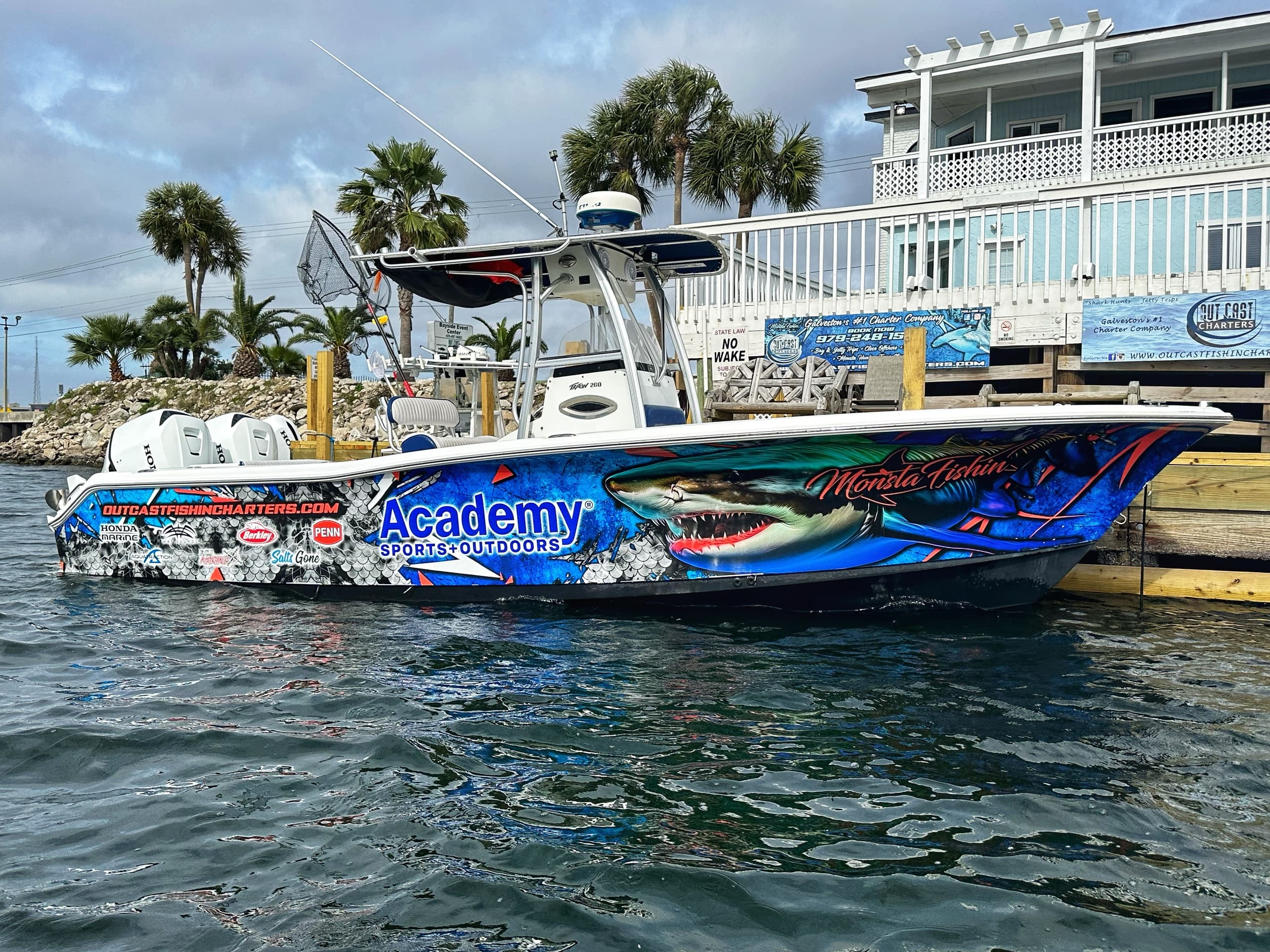Galveston Offshore Fishing with Out Cast Fishin Charters