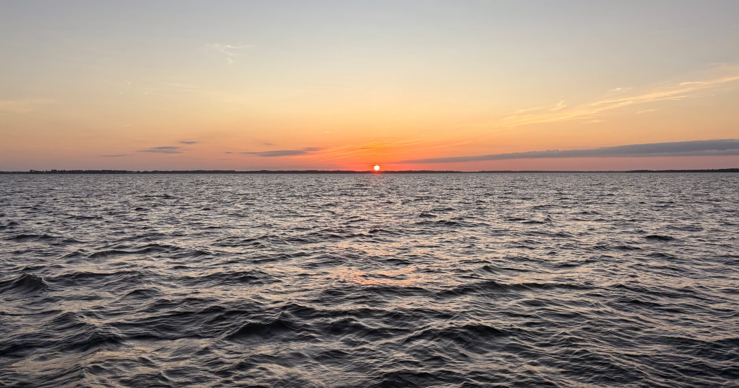 Sunset Paddlewheel Cruise with Harbor Towns Cruises in Manteo