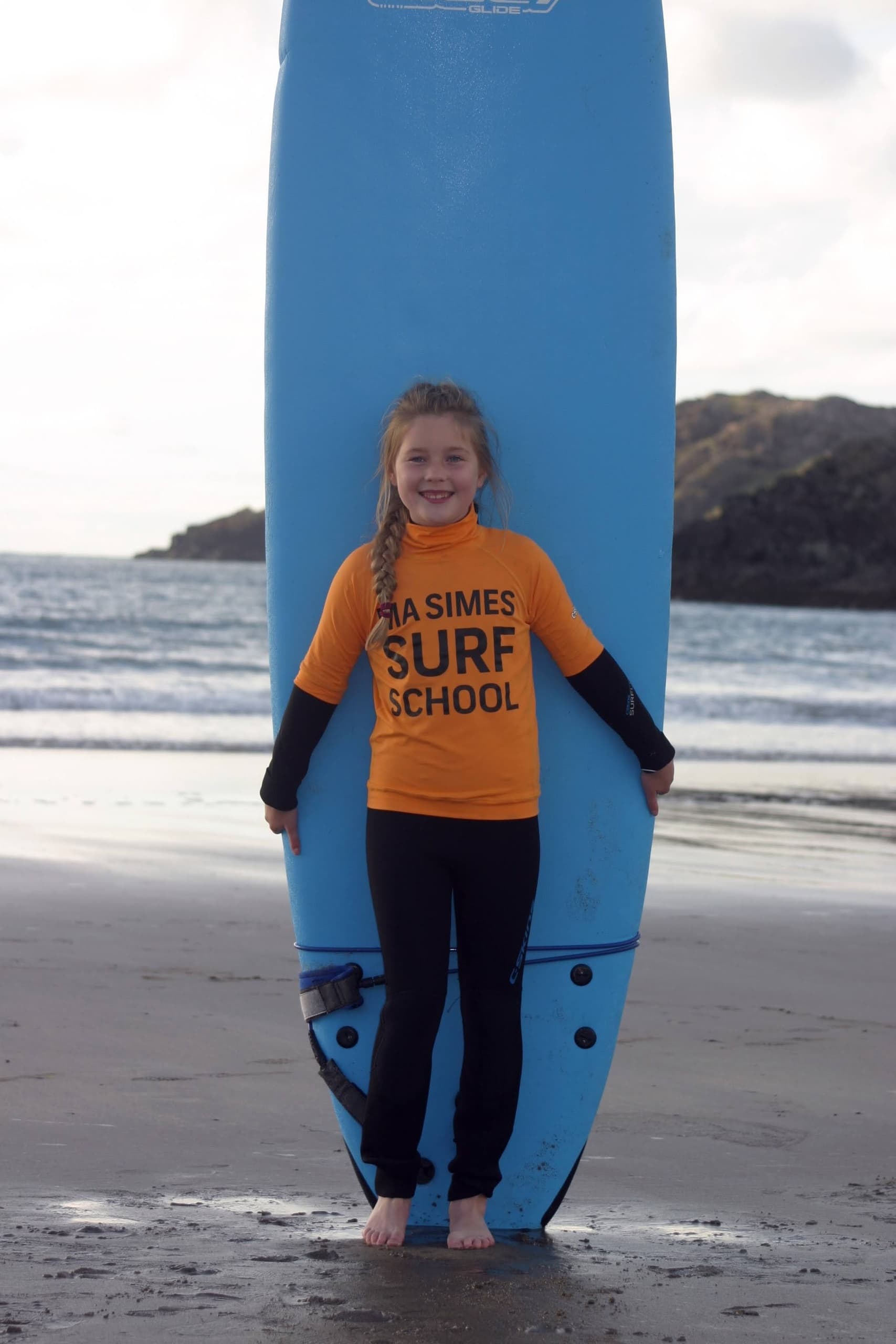 Surf Lessons in Pembrokeshire with Ma Simes Surf School
