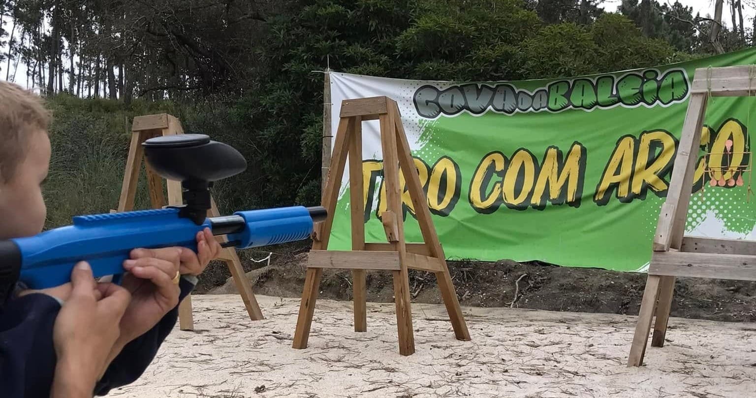 Tiro com Marcador de Paintball at Parque Aventura Cova da Baleia — Ericeira’s Quick Aim Challenge photo 1