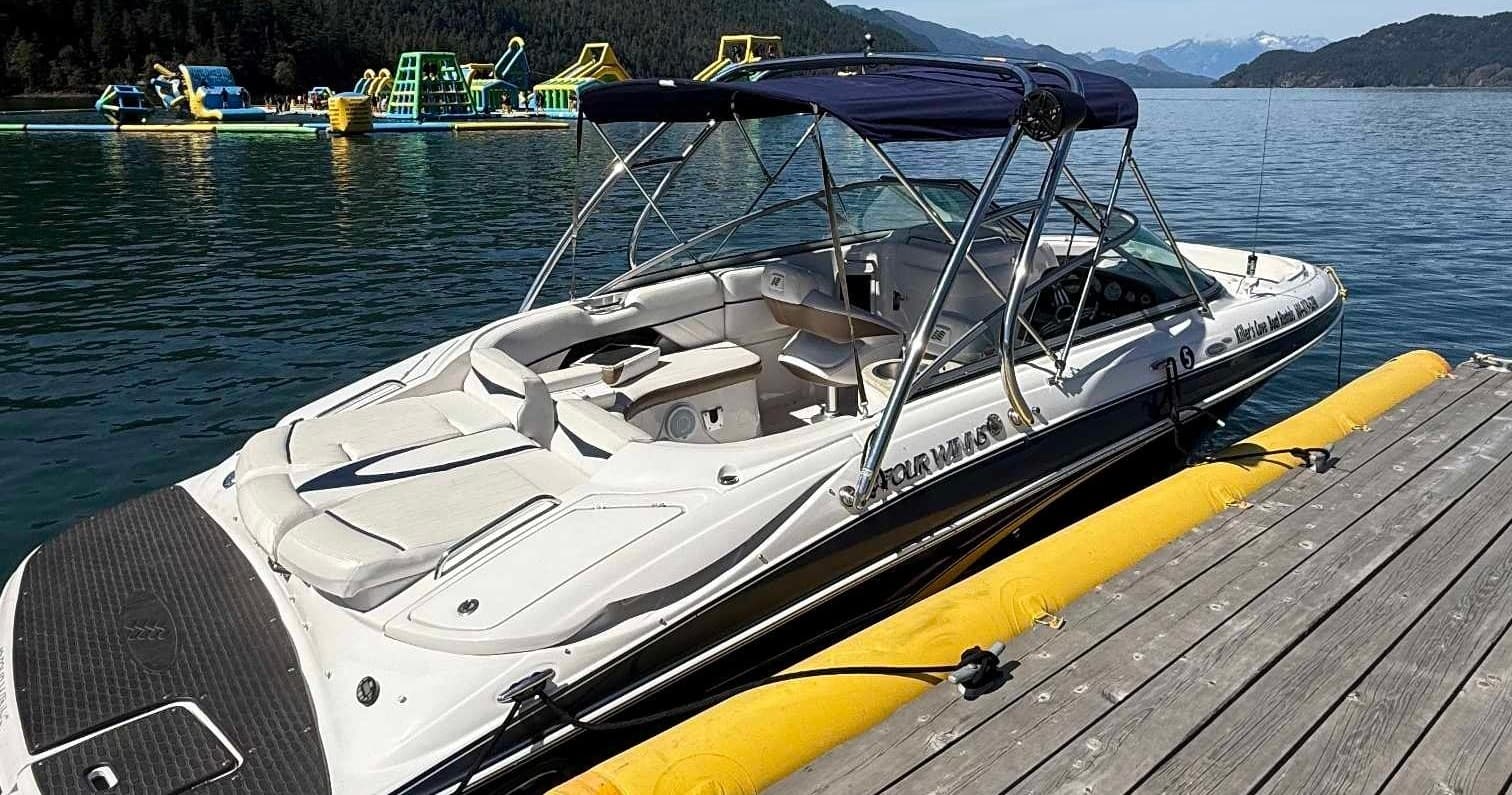 Bowrider Boat Rental at Killer's Cove, Harrison Hot Springs