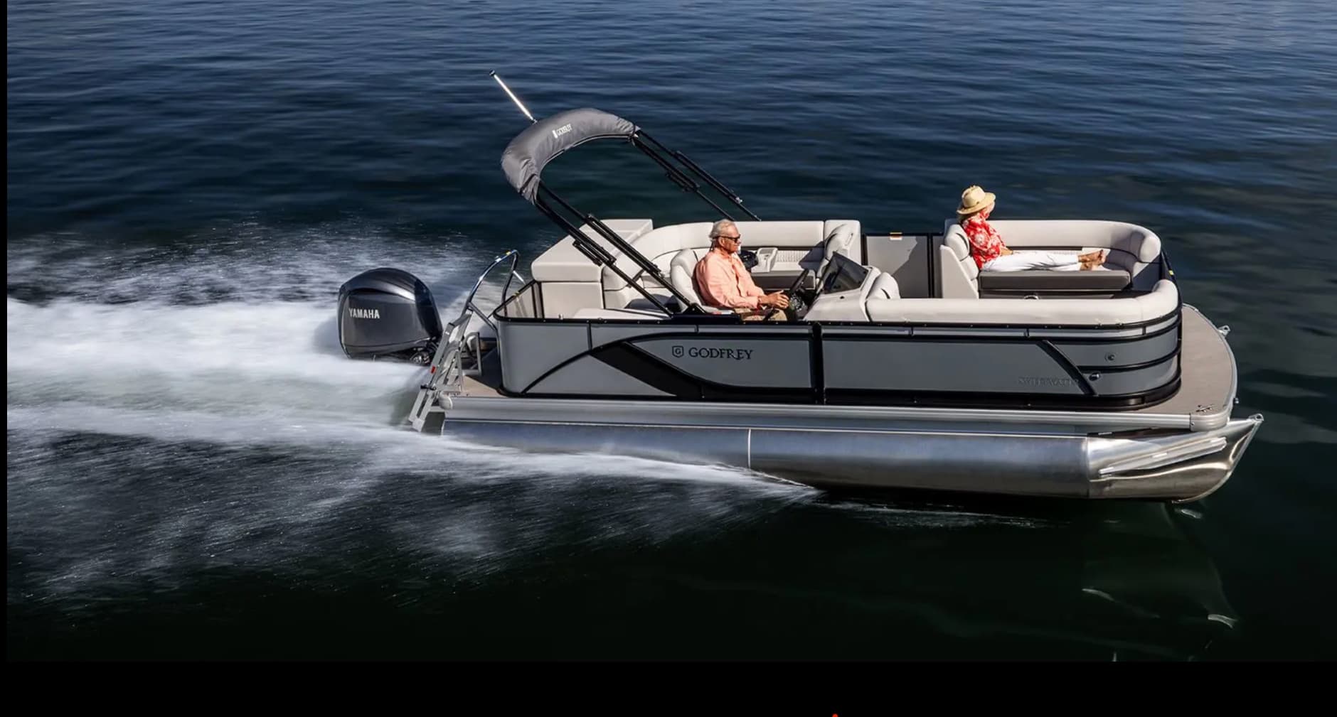 2024 Godfrey Tritoon Pontoon Boat 150 hp 15 passenger - Hourly Rental MCCALL